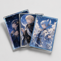 Planches d'art holographiques en acrylique personnalisées, idéales pour l'anime et les articles de fans.