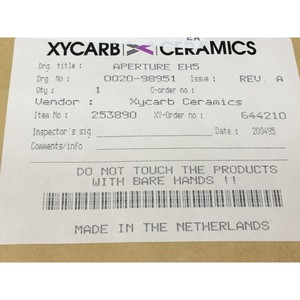 AMAT 0020-98951 XYCARB CERAMICS PA ELECTRODES/EH5 - Équipements et pièces semi-conductrices de renommée mondiale et de confiance - Product Image 3