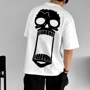 เสื้อยืดลำลองผู้ชาย ผ้าฝ้าย คอกลม คลาสสิก น้ำหนักเบา ระบายอากาศดี แฟชั่นฤดูร้อนสำหรับทุกวัน - Product Image 4