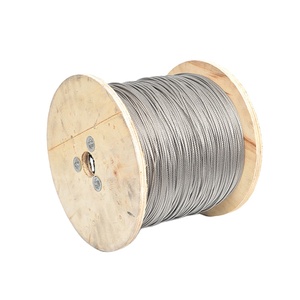 Flexible Stainless Steel 304 316 Stainless Steel Wire Rope 2.2mm ASTM Standard Bright Finish AISI - Product Image 1