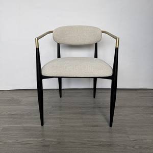 Hot Sale High Quality Luxury <b>Vintage</b> Metal Frame Dining <b>Chair</b> Furniture Living Room Kitchen Modern Dining <b>Chair</b> - Product Image 1