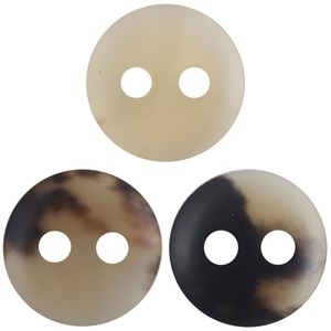 Boutons ronds en corne de buffle véritable faits à la main de qualité supérieure pour manteaux en laine pour femmes et costumes pour hommes, objets de collection artistiques - Product Image 2