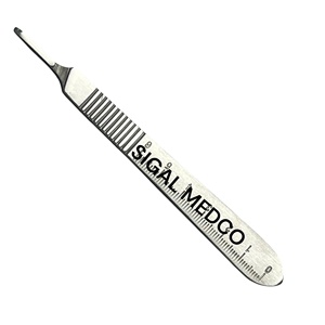 Juego de Instrumentos Manuales de Acero Inoxidable para Cirugía y Dermaplaning: Mango de Bisturí Quirúrgico Estéril N.° 3 y 10 Cuchillas N.° 10 (3 Años de Garantía) - Product Image 2