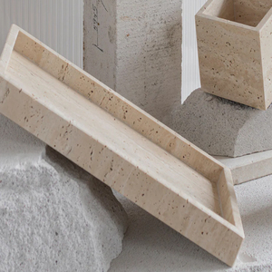 Travertine Trays set of 2 Luxury Travertine Trays - Product Image 5