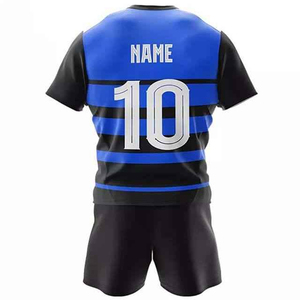ชุดเสื้อและกางเกงรักบี้ OEM สำหรับทีมมืออาชีพ ใช้ในการฝึกซ้อมและการแข่งขัน - Product Image 4