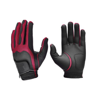 Gants de golf unisexes haut de gamme, personnalisés, professionnels, de haute qualité, en cuir PU, respirants, à doigts complets, antidérapants - Product Image 1