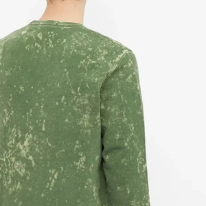 Sweat-shirts pour hommes tendance de qualité supérieure, sweat-shirt à col rond délavé à l'acide, fabrication haut de gamme très demandée, sweat-shirt pour hommes délavé à l'acide. - Product Image 5