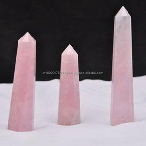 Wholesale Eco-Friendly <b>Crystals</b> Craft Factory Supplier Natural Stones Indigo Gabbro Faceted Bulk Agate Tower Point Obelisk <b>Wands</b> - Product Image 6