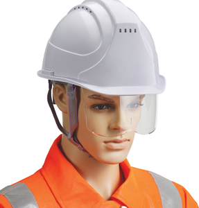 Casque de sécurité industriel coréen STH-3502A ABS avec visière CE EN397 EN166 Type Certificat Ventilé Cap Style - Product Image 6