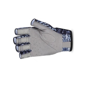Gants de pêche en polyester personnalisés de haute qualité pour hommes protégés contre les UV pour les gants de pêche en plein air pour hommes et femmes - Product Image 4