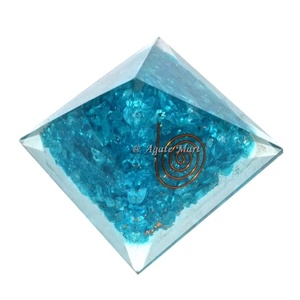 Cristaux naturels les plus exigeants artisanat 7 Chakra Crystal Tree of Life Orgone Pyramid Kit EMF Protection Méditation - Product Image 3