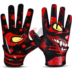 Guantes de Fútbol Americano Elásticos, Transpirables, Duraderos, Ligeros, Cómodos y de Ajuste Seguro - Product Image 2