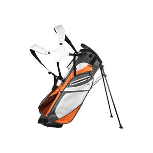 Sac de golf en nylon de couleur unie, grande capacité, multi-compartiments, fermeture à glissière, durable pour adultes - Product Image 5