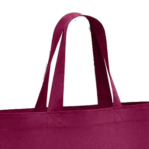 กระเป๋าผ้าแคนวาสทนทานพร้อมหูหิ้วสั้น กระเป๋าโท้ทแบบใช้ซ้ำได้สำหรับใช้ในชีวิตประจำวัน - Product Image 6