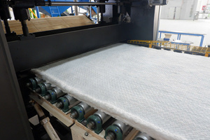 Manta de fibra cerámica para estufas de leña, hornos de pizza, hornos, forjas y más, 2400F 8 lb 2 "x 24" x 12,5 '96 Densidad de Vietnam - Product Image 6