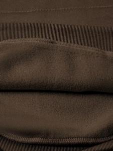 เสื้อสเวตเชิ้ตมีฮู้ดทรงโอเวอร์ไซส์สำหรับผู้หญิง สีพื้น ผ้าฝ้ายถัก มีกระเป๋า สไตล์ฤดูใบไม้ร่วง ความยาวปกติ - Product Image 4