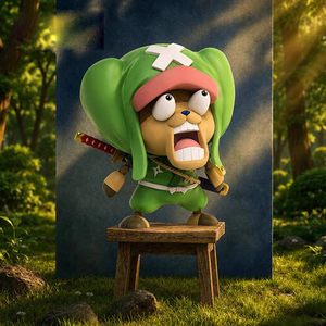 Nuovo Autentico Set da 6 Scatole One Piece Serie Silly Faces Blind Box da Collezione, Action Figure Anime Giapponesi, Ornamenti da Scrivania - Product Image 5