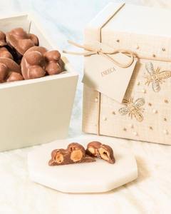 Exclusive Round Candy <b>Box</b> with Bead Embroidered Velvet Custom Dessert Packaging Fabric Ramadan <b>Birthday</b> Cake Chocolate Gift <b>Box</b> - Product Image 5
