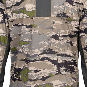 Camiseta Deportiva de Alta Calidad para Hombre, Talla Grande, Manga Larga, Cierre de 3/4, Color Sólido, Ecológica, Transpirable, de Secado Rápido, Mezcla de Algodón - Product Image 5