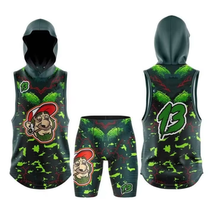 Flag Football Uniform Set Custom Team Name Number Plus Size Breathable Sportswear Wholesale - Product Image 3