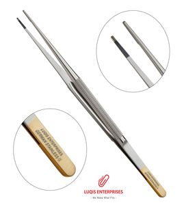 Pince à tissus Debakey pour extraction d'aiguilles, en carbure de tungstène, instrument chirurgical, pince médicale de précision en acier inoxydable - Product Image 1