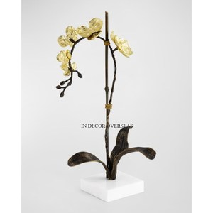 Juego de Esculturas de Bronce Metálico de Calidad Superior, Hechas a Mano, Forma Irregular, Arte Abstracto, Decoración de Mesa para Sala de Estar, 3 Piezas - Product Image 3