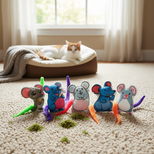 Juguete para Mascotas con Sonido de 7.5 cm, Cuerpo con Catnip - Product Image 3