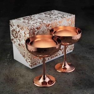 Modern Luxury Brass Wine Glass Set Gold <b>Goblets</b> Handmade Drinkware for Wedding Party Home Decor Gift - Product Image 1