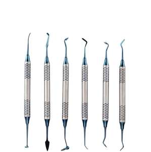 6 in 1 Dental Instrument Composite Resin <b>Filling</b> Spatula Filler Dental Hygiene Kit Dentistry Tool By Dentavex - Product Image 6