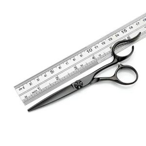 Tijeras profesionales para entresacar el cabello, 28 dientes, punta afilada, acero inoxidable, ligeras, reutilizables, mango largo, para diestros - Product Image 5