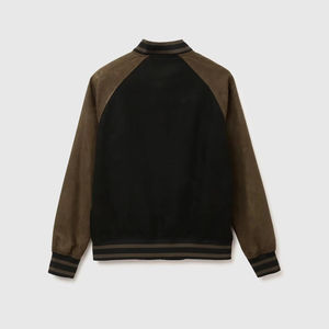 Vestes universitaires personnalisées OEM pour l'hiver, style vintage unisexe, en gros, à bas prix - Product Image 1