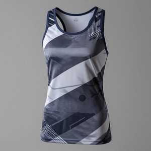 Polyester <b>Knitted</b> Blank Sublimation Front <b>Women's</b> Solid Color Quick Dry Breathable Sporty Casual Gym Workout <b>Tank</b> <b>Top</b> OEM/ODM - Product Image 1