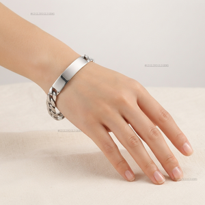 Wholesale S925 <b>Silver</b> Shell <b>Bracelet</b> <b>for</b> <b>Men</b> Women Fashion Simple Smooth Chain Link Jewelry Vintage <b>Silver</b> Wedding Party - Product Image 3