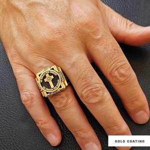 Bague BOJ RCJ 009 personnalisée en argent et diamant, bague de diplôme universitaire unisexe, cadeau pour les occasions de fête, prix bas - Product Image 3