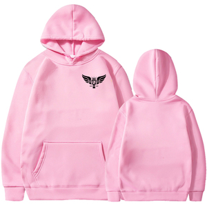 Custom Unisex Pullover Hoodie Oversized Fleece Sweatshirt Casual Streetwear Hooded Sweatshirt <b>for</b> Men and Women - Product Image 5