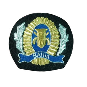 Beautiful Hand Embroidered Eco-Friendly Customized Nonwoven Felt Bullion Wire Badges Sequins for Luxury Fashion <b>Sew</b>-on Safety - Product Image 5