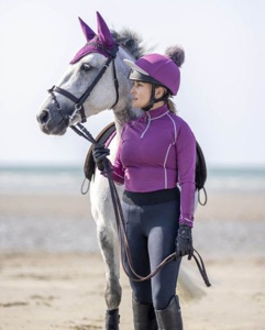 Comfortable Horsekraft OEM Women's Western Equestrian Base Layer Moisture-Wicking Breathable Waterproof Custom Logo Riding - Product Image 3