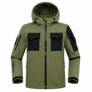 Hot Selling <b>Men's</b> <b>Lightweight</b> Waterproof Windproof Softshell <b>Jacket</b> Eco Friendly Outdoor Coat for Hiking Travel and Daily Use - Product Image 1