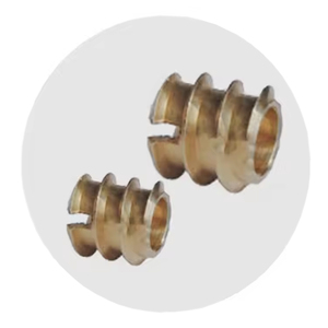 Inserto de Latón a Medida para Soluciones de Fijación Industrial, Inserto de Latón de Alta Resistencia para Uso en Plástico, Madera y Metal - Product Image 5