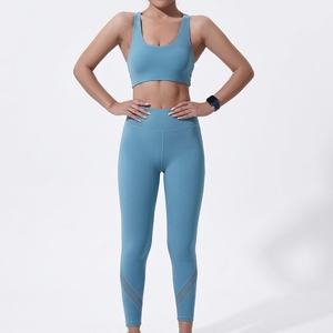 Women Activewear Set Sports Bra And Leggings Two Piece Workout Fitness Yoga Gym Training Clothing - Product Image 1