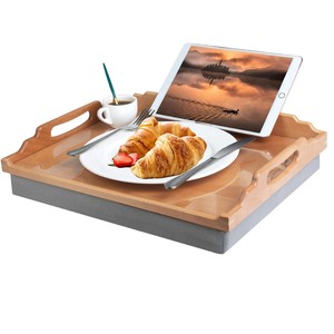 Bandeja de Servir de Madera de Acacia con Asas |   Plato de Madera Minimalista al por Mayor - Product Image 5