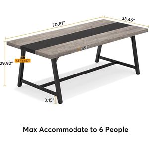 Administrative and Computer <b>Desk</b> Conference Table Dining and <b>Study</b> <b>Desk</b>-Versatile Furniture Solution - Product Image 6