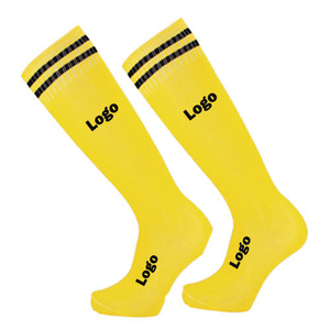 Chaussettes de baseball personnalisées, anti-transpiration, compression, antibactériennes, nylon/coton, hauteur genou, chaussettes d'équipe, OEM ODM, vente en gros, usine - Product Image 1