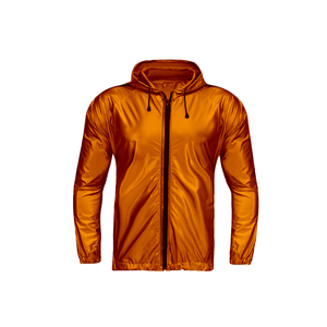 Traje de Sauna con Capucha Naranja Personalizado para Hombre, Traje Deportivo para Pérdida de Peso, Gimnasio, Fitness, Entrenamiento, Venta al Por Mayor - Product Image 1