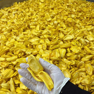 Chips de Jaca Orgánica 100% Natural Fritas al Vacío, 250g 500g, Paquete de Regalo, Secas al Vacío, 12% de Humedad, 99 Gold Data, Origen Vietnam - Product Image 1