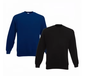 Sudadera Lisa de Cuello Redondo para Hombre al por Mayor, con Logotipo Personalizado, de Algodón y Forro Polar, Estilo Oversize, Casual, Streetwear, Fabricante - Product Image 3