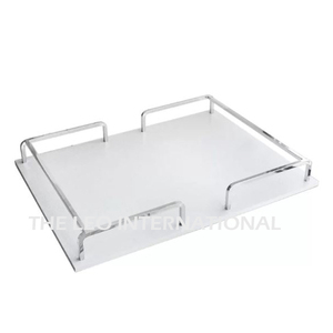 Plateau décoratif élégant pour aliments et collations, plateau à café, plateau très vendu, décoration pour fêtes, maison, restaurant, hôtel - Product Image 4