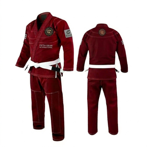 Kimono de Jiu Jitsu BJJ Gi unisexe avec logo personnalisé 450 g/m² tissage de perles Vente en gros d'usine Arts martiaux OEM - Product Image 1