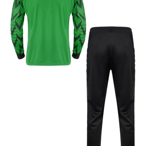 Custom Team Uniforms Short Sleeve Breathable Goalkeeper Uniform Set 100% Polyester <b>Soccer</b> - Product Image 3