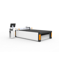 Máquina de Corte CNC Automática y Digital Más Vendida con Cuchilla Oscilante para Cortar Cajas de Cartón y Papel Corrugado